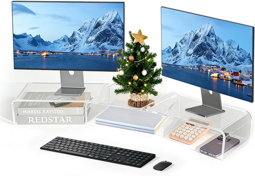 Leketree acrylic monitor stand - leketree,